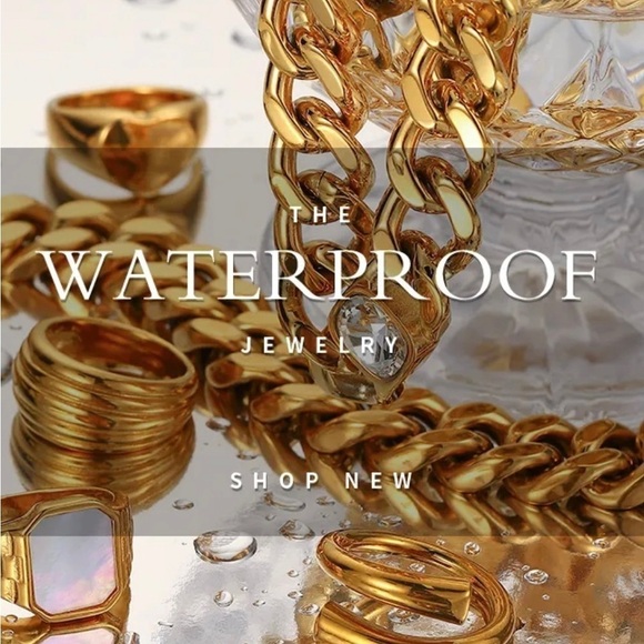 18k Gold Plated Triple Twisted Hoop Earrings - Picture 7 of 8